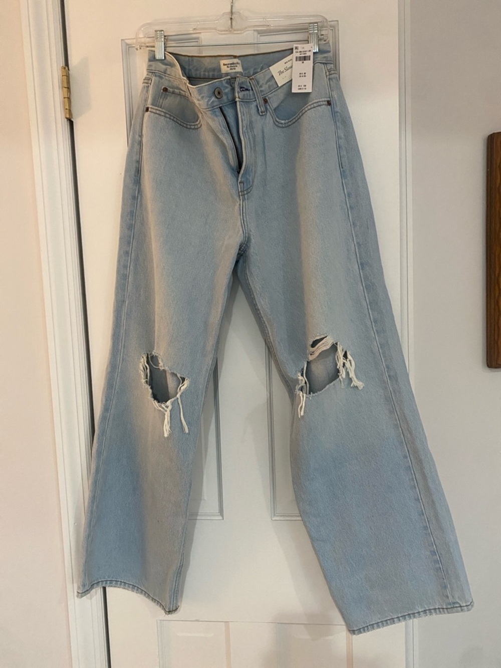 Abercrombie & Fitch mid rise slouchy jean